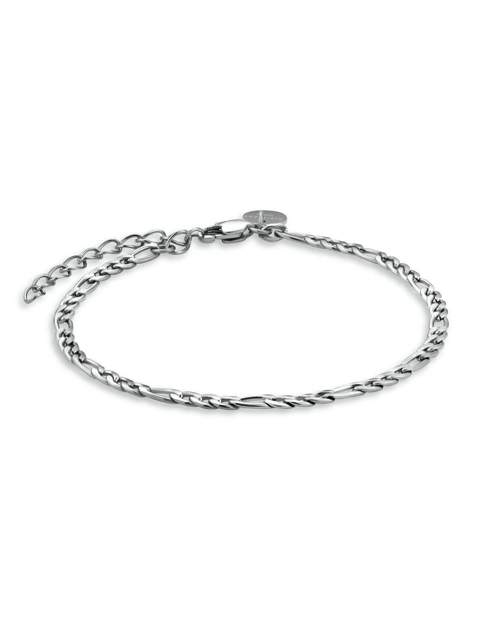 ROSEFIELD Armband Figaro Chain Bracelet Silver JBFCS-J533