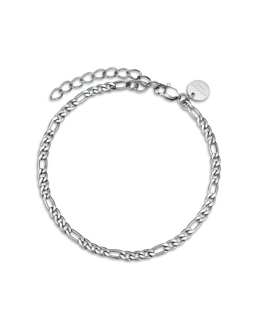 ROSEFIELD Armband Figaro Chain Bracelet Silver JBFCS-J533