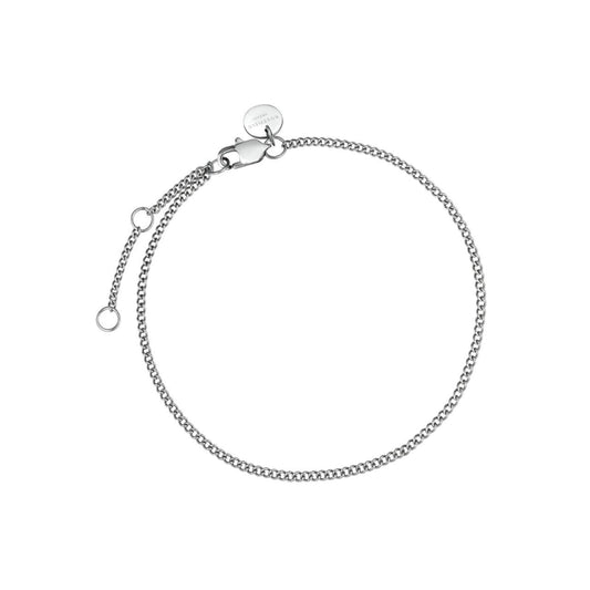 ROSEFIELD Bracelet Flat Curb Bracelet Silver JBFCS-J598