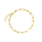 ROSEFIELD Armband Hammered Chain Bracelet Gold JBHCG-J595
