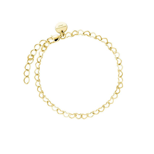 ROSEFIELD Bracelet Hearts Chain Gold JBHCG-J682