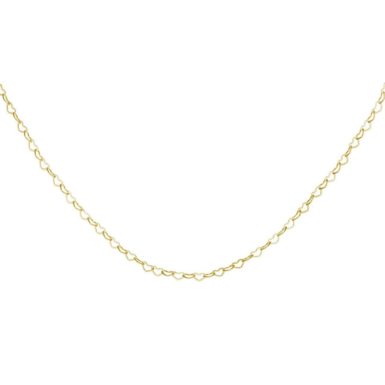 ROSEFIELD Necklace Hearts Chain Gold JNHCG-J684