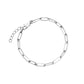 ROSEFIELD Bracelet Hammered Chain Bracelet Silver JBHCS-J596