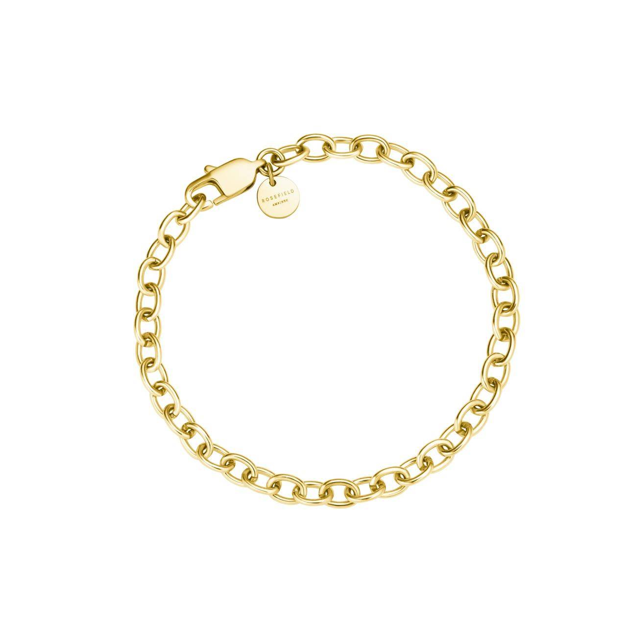 ROSEFIELD Armband Oval Chainlink Bracelet Gold JBOCG-J593