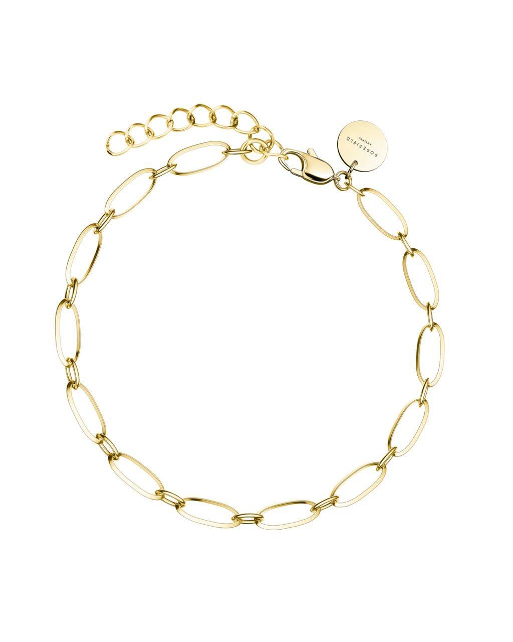 ROSEFIELD Bracelet Oval Bracelet Gold JBOLG-J540