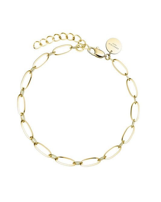 ROSEFIELD Bracelet Oval Bracelet Gold JBOLG-J540