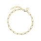 ROSEFIELD Armband Rectangle Chain Bracelet Gold JBRCG-J561