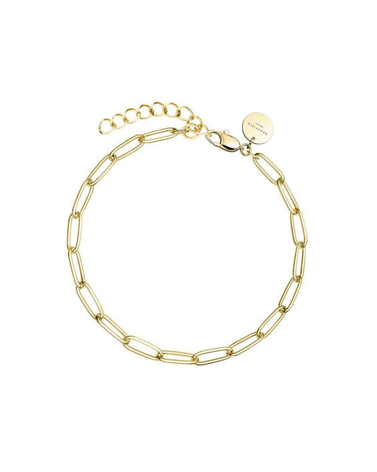 ROSEFIELD Bracelet Rectangle Chain Bracelet Gold JBRCG-J561