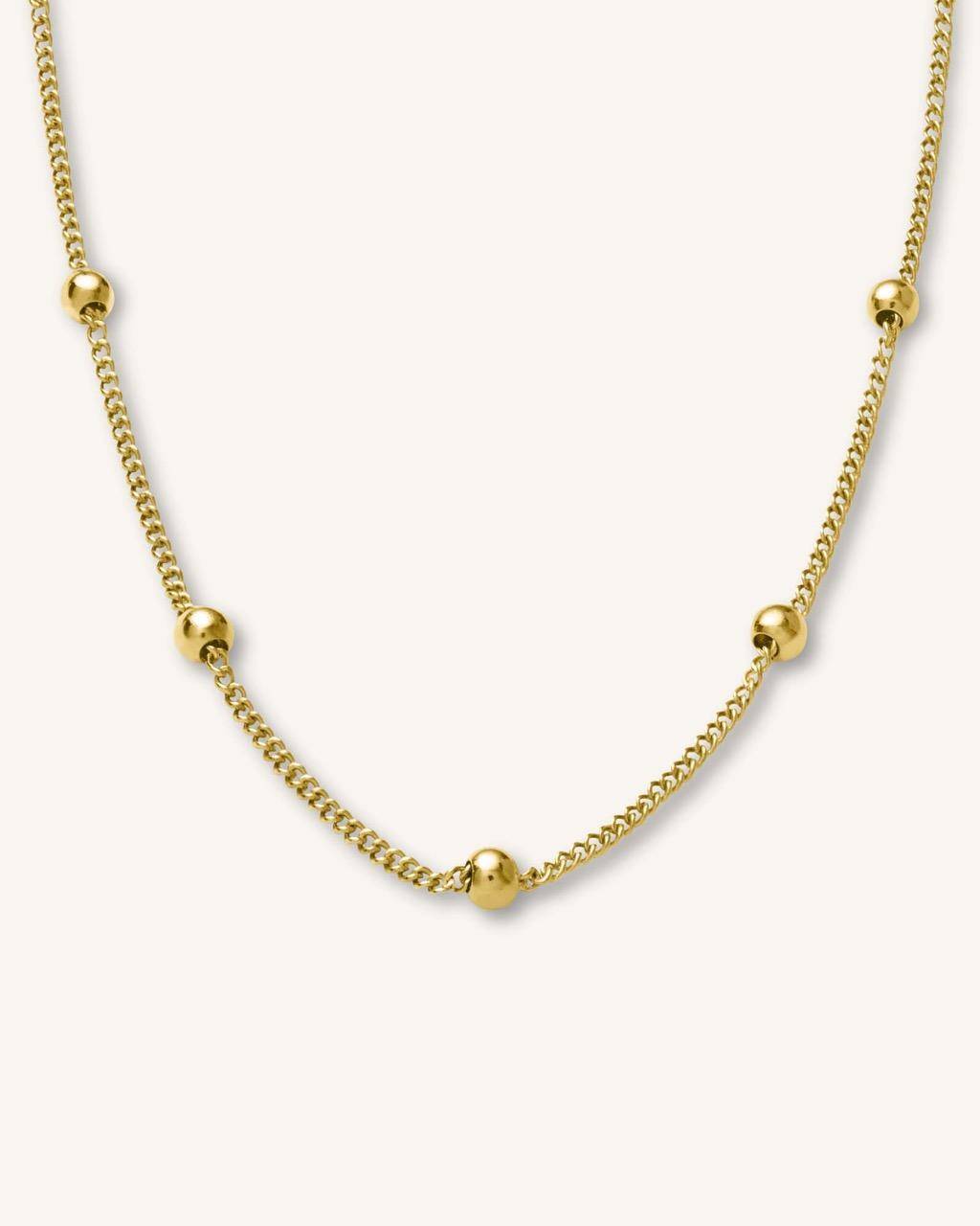 ROSEFIELD Halskette Dotted Necklace Gold JDCHG-J057