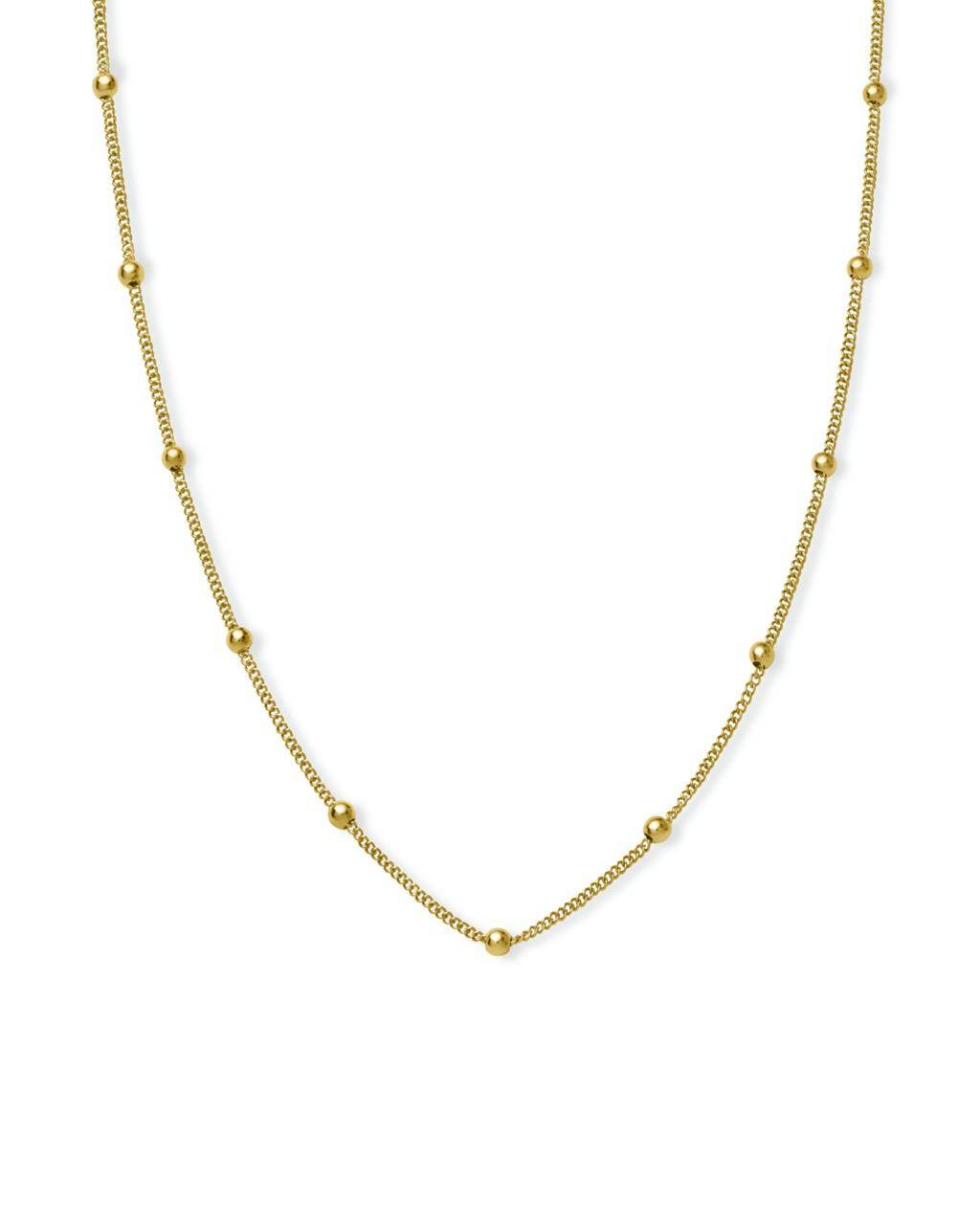 ROSEFIELD Halskette Dotted Necklace Gold JDCHG-J057