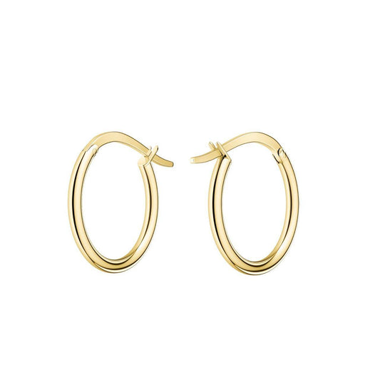 ROSEFIELD Earrings Large Hoops Gold JELHG-J583