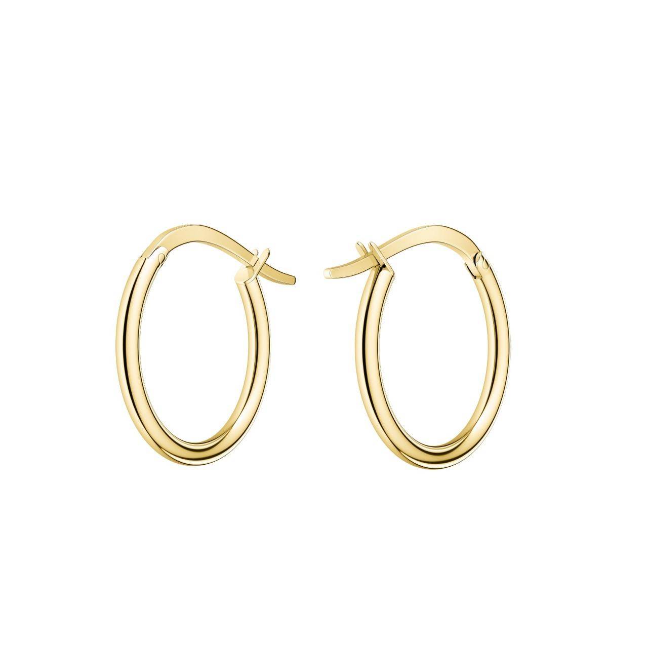 ROSEFIELD Earrings Large Hoops Gold JELHG-J583