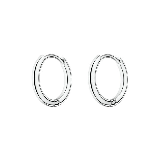 ROSEFIELD Earrings Small Hoops Silver JESHS-J582