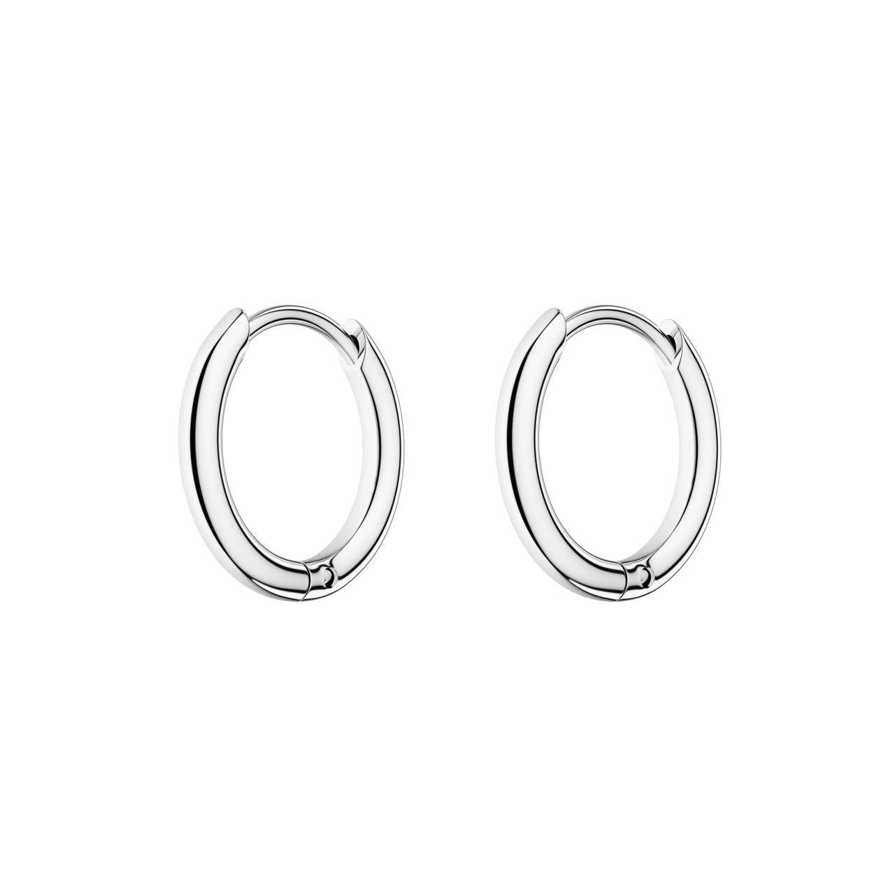 ROSEFIELD Earrings Small Hoops Silver JESHS-J582