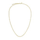 ROSEFIELD Halskette Flat Curb Necklace Gold JNFCG-J622