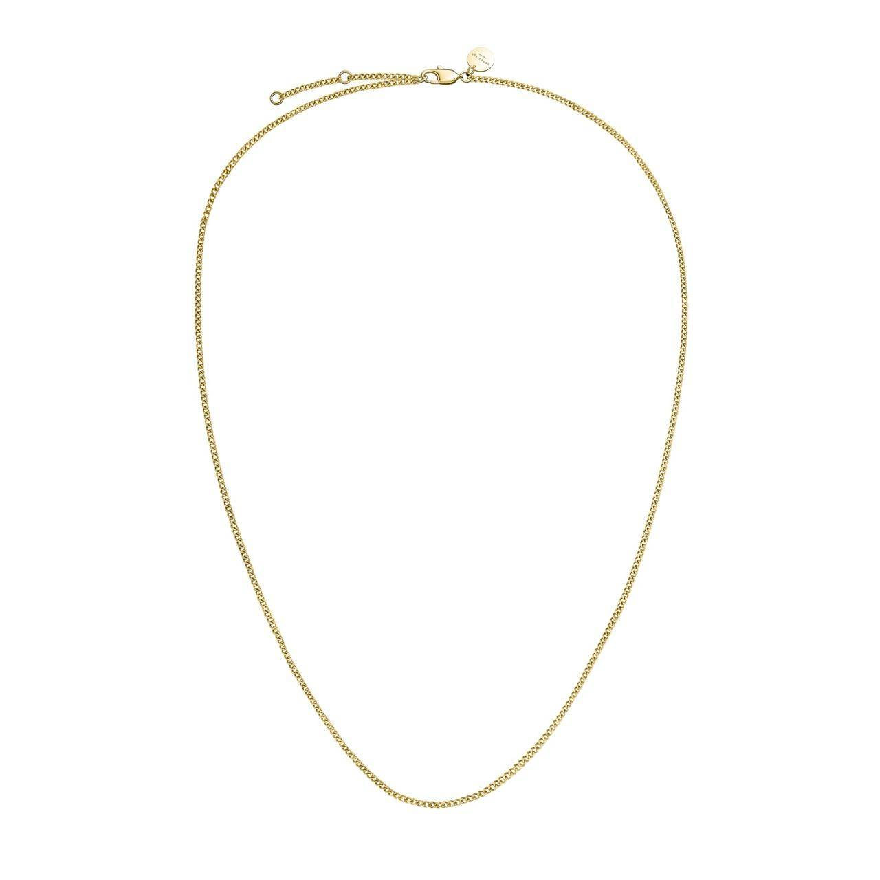 ROSEFIELD Halskette Flat Curb Necklace Gold JNFCG-J622