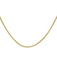 ROSEFIELD Halskette Flat Curb Necklace Gold JNFCG-J622