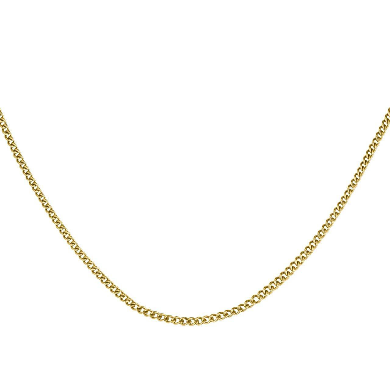 ROSEFIELD Halskette Flat Curb Necklace Gold JNFCG-J622