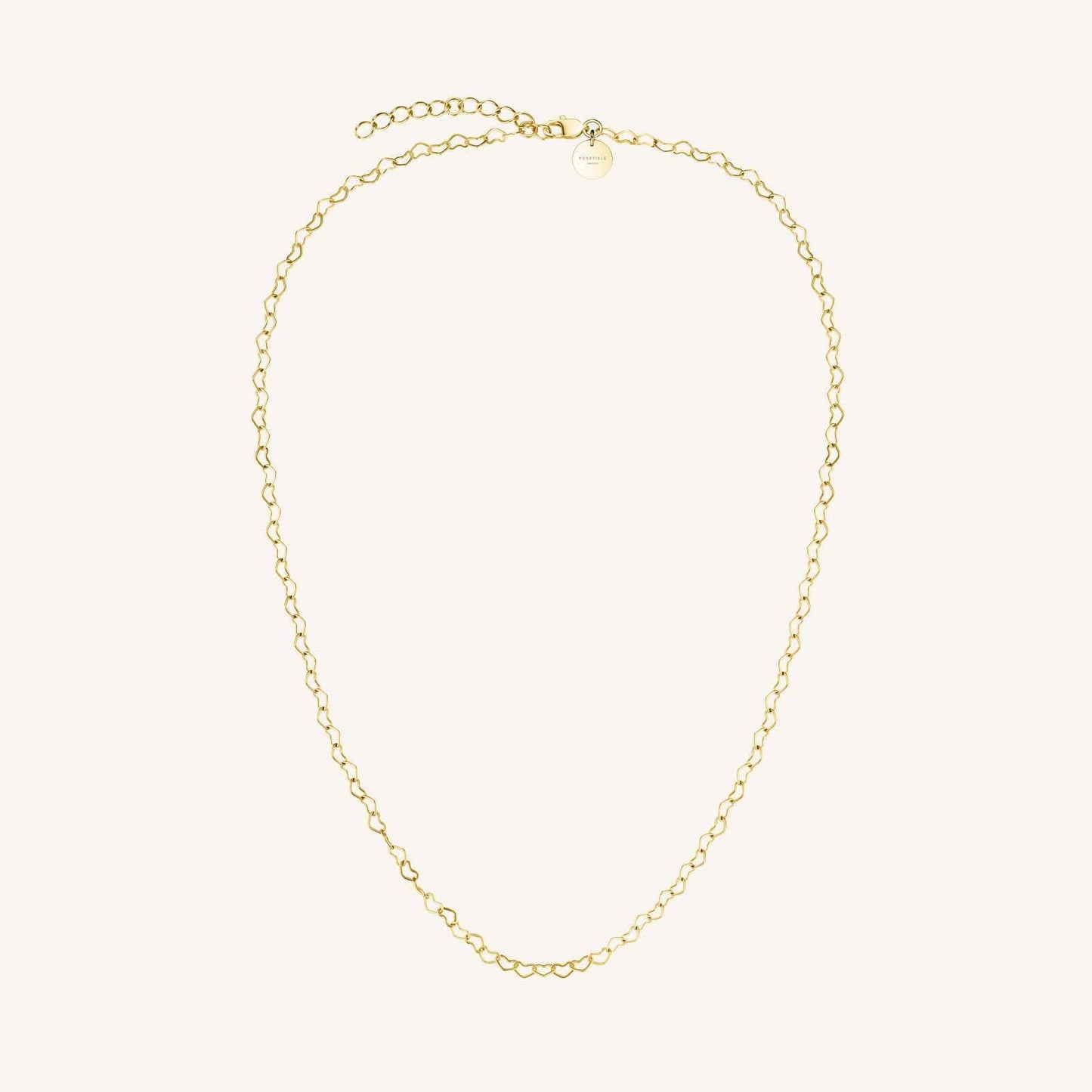ROSEFIELD Necklace Hearts Chain Gold JNHCG-J684