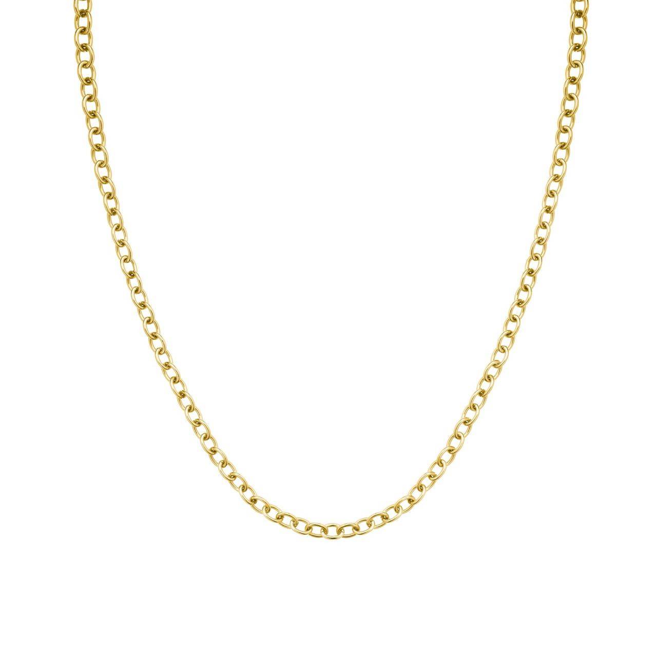 ROSEFIELD Halskette Oval Chainlink Necklace Gold JNOCG-J626