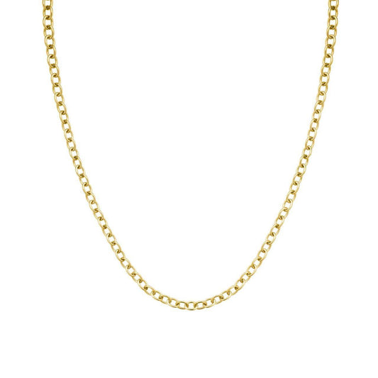 ROSEFIELD Necklace Oval Chainlink Necklace Gold JNOCG-J626