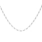 ROSEFIELD Halskette Oval Necklace Silver JNOLS-J544