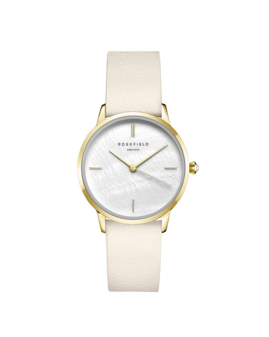 ROSEFIELD Women's Watch Pearl Edit Butter Gold RMBLG-R04