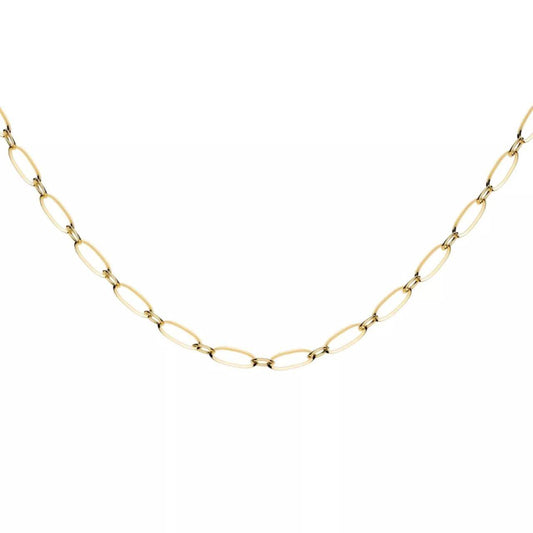 ROSEFIELD Halskette Oval Necklace Gold JNOLG-J543